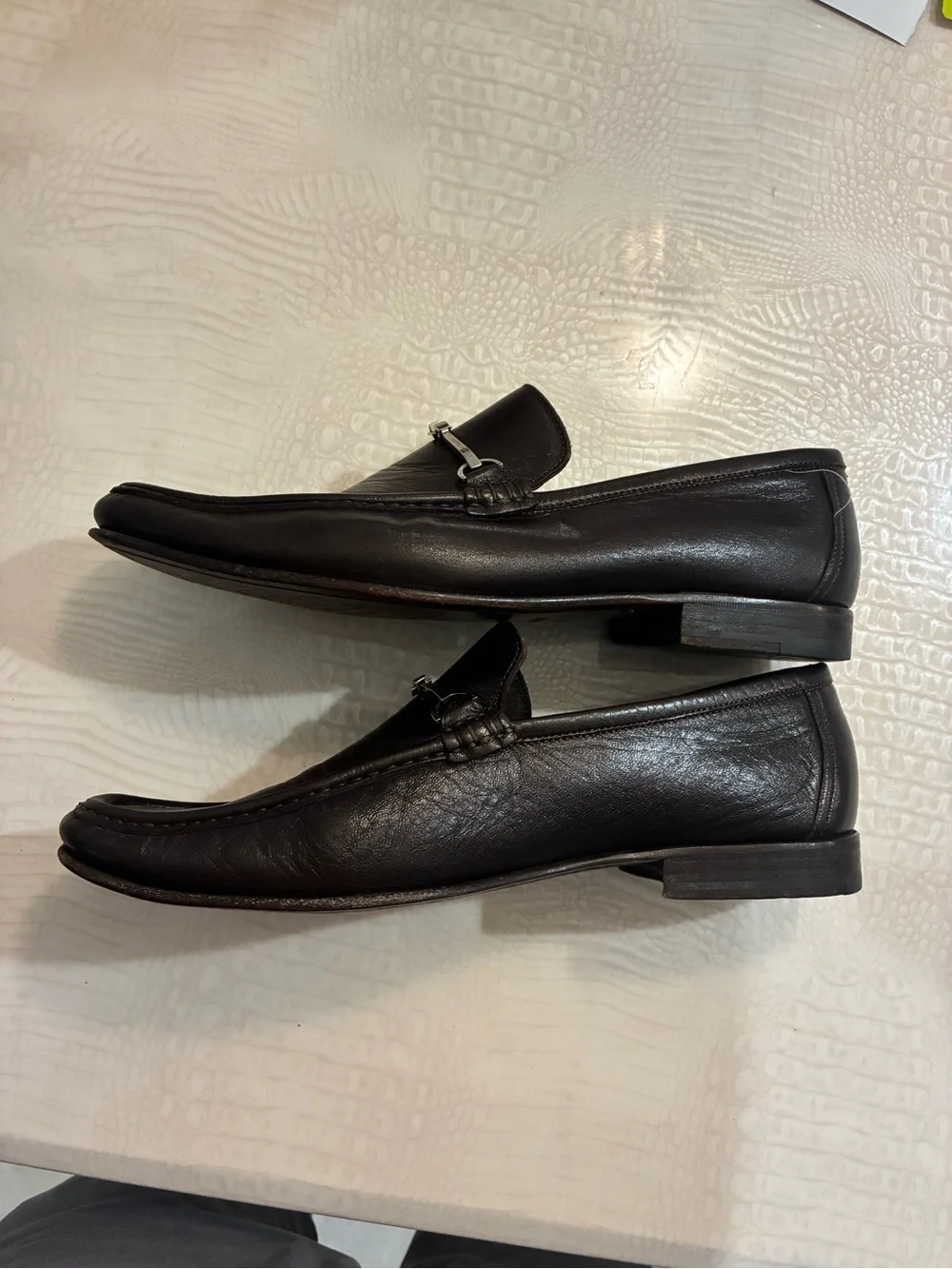 Brunomagli   Leather Bit Loafers for Men
